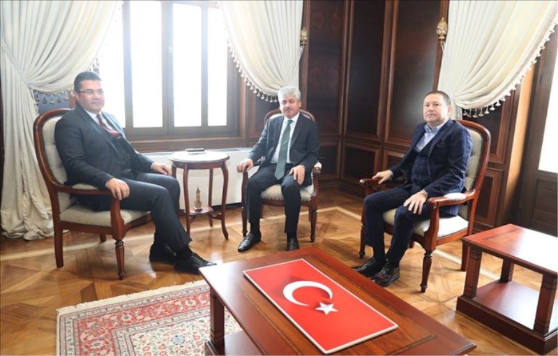 Eski milletvekilinden valiye ziyaret