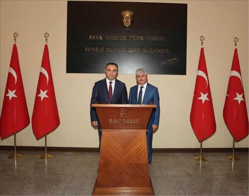 Valinin meslektaş ziyareti