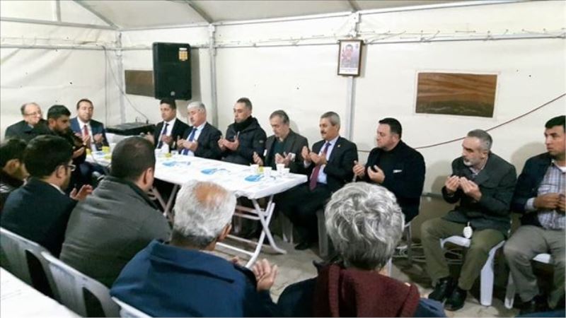 Milletvekillerinden taziye ziyareti
