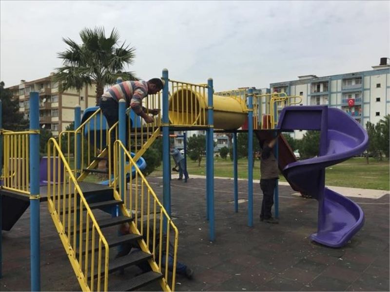 Belediye, İDÇ parkını yeniliyor