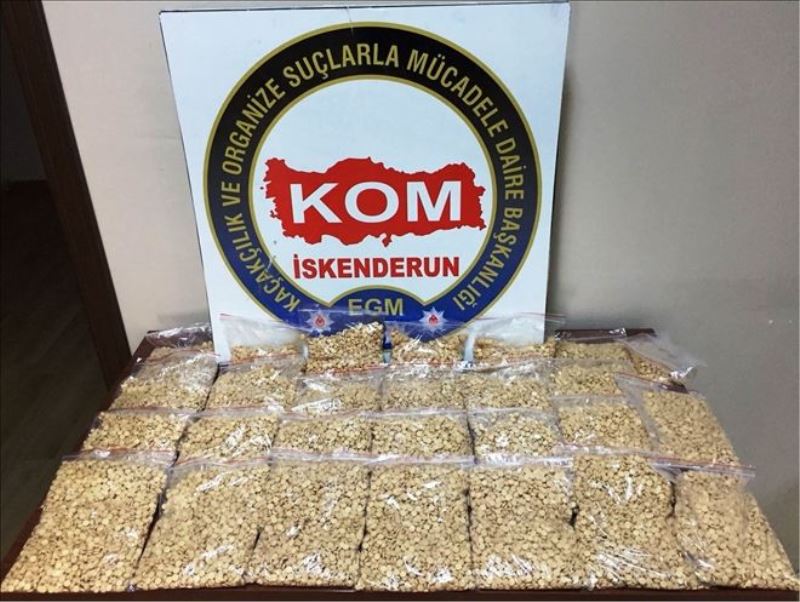 55.685 captagon ele geçirildi
