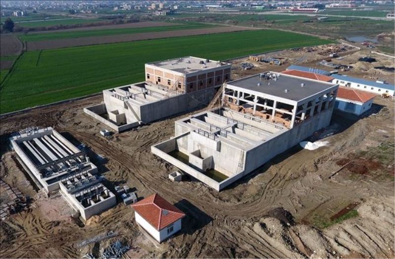 Arıtma tesisinin yüzde 85´i tamamlandı
