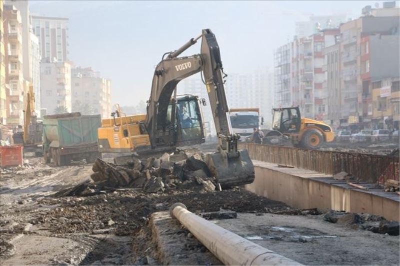 Geçici asfalt başladı