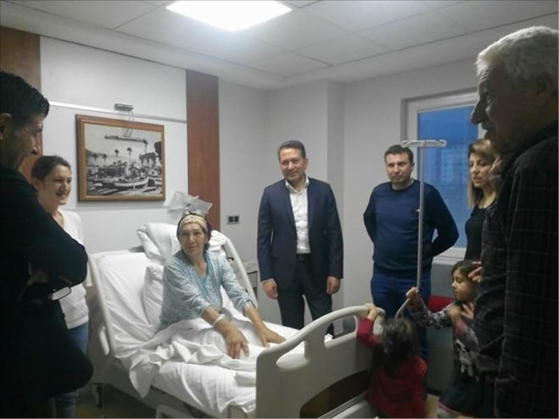 Ertem´den hastanelere ziyaret