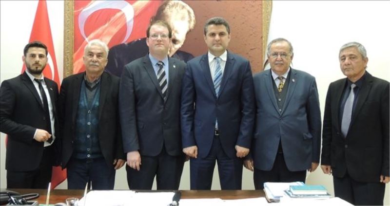 Vatan partisinden baroya destek ziyareti