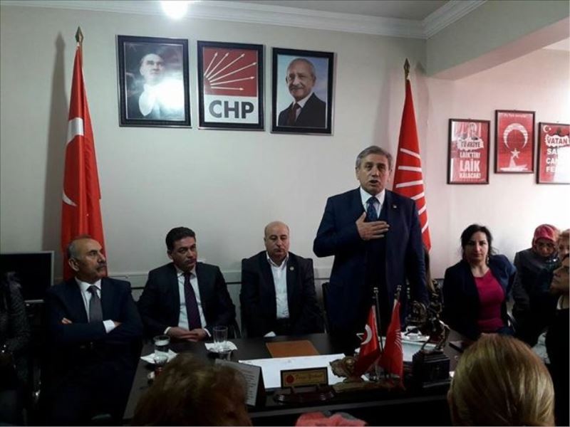 CHP PM üyesinin ziyareti