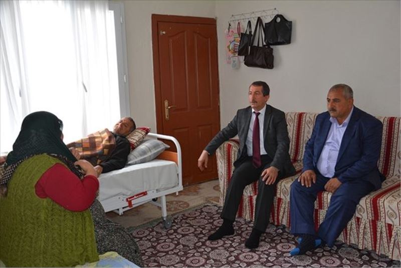 Belediyeden hastaya hediye; yatak