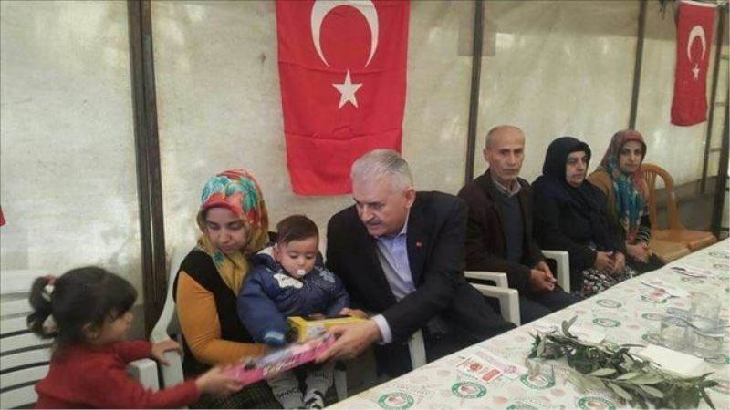 Başbakan Yıldırım´dan taziye ziyareti