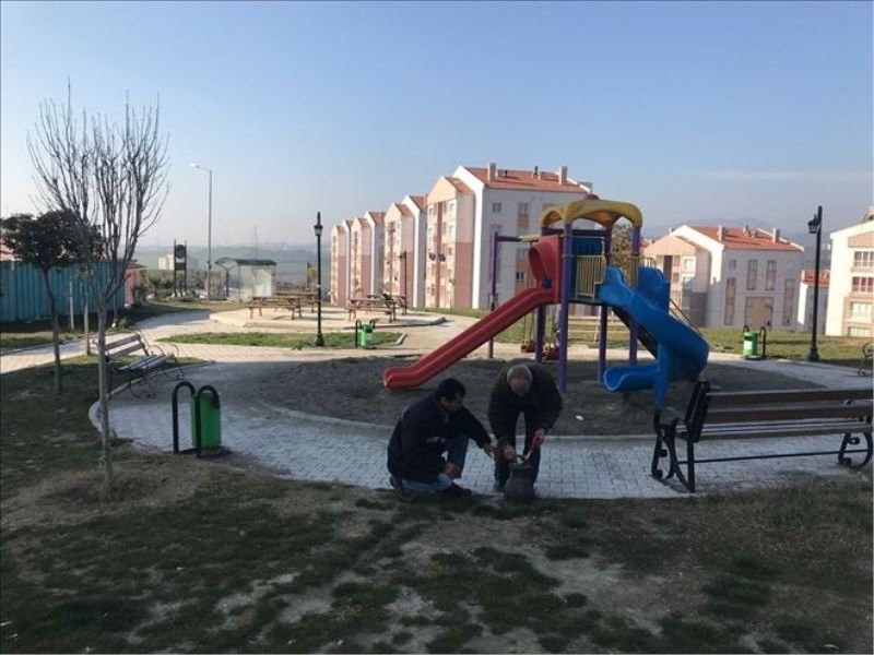 Parklarda revize çalışması