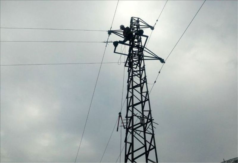 Su kuyularının enerji nakil hattı yenilendi