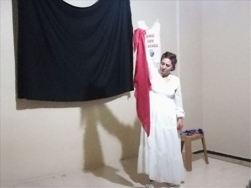 8 Mart için Seher´i sahneledi