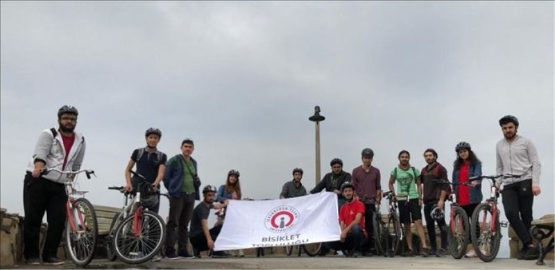 Üniversiteli pedalı sağlık için çevirdi