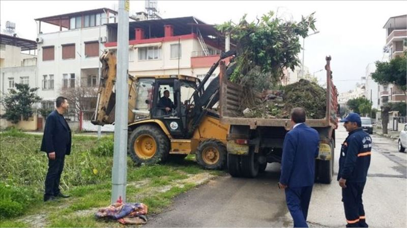 Her gün bir mahallede temizlik