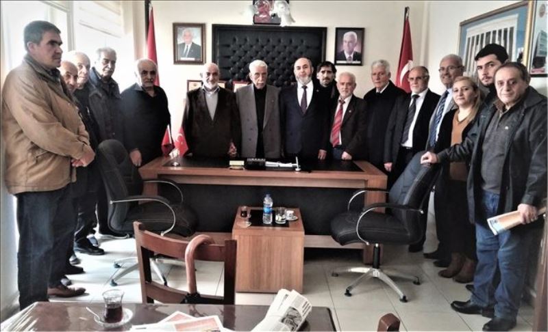 SP´den teşekkür ve kutlama ziyareti
