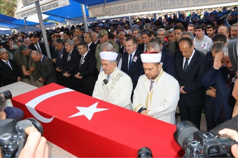 Hatay, şehidini uğurlandı