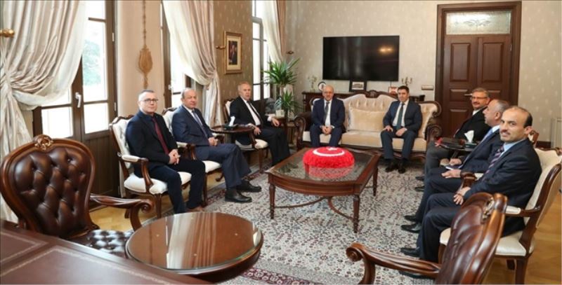 Bakanlık heyetinden vali ziyareti