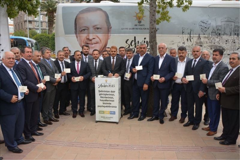 Şehrim 2023 otobüsü Hatay´da