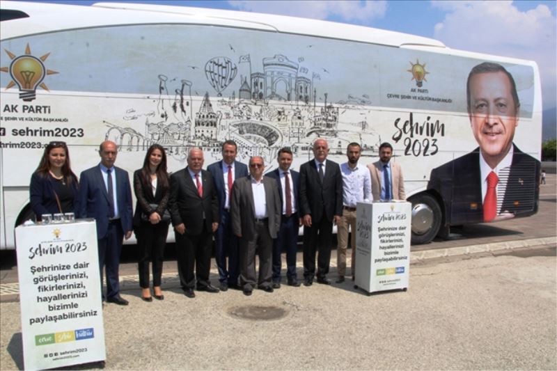 “Şehrim 2023” otobüsü İskenderun´da