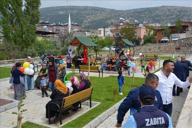 Belen´de Dostluk Parkı açıldı.