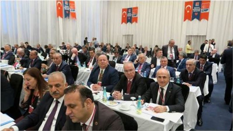 CHP´li belediye başkanlarının toplantısı