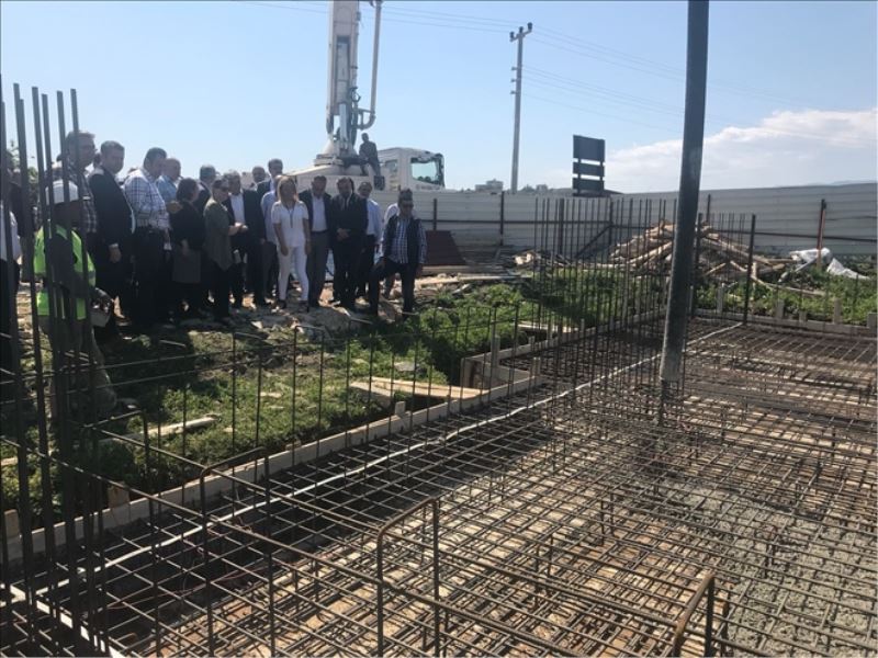 Belediye kreşin temelini attı