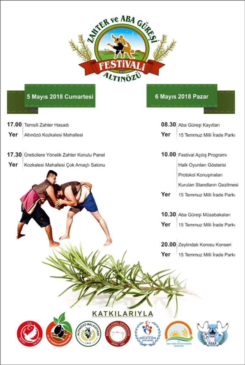 Altınözü´nde Zahter Festivali