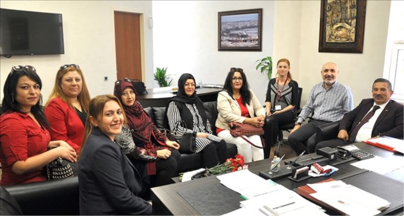 MHP´li kadınlardan hastane ziyareti