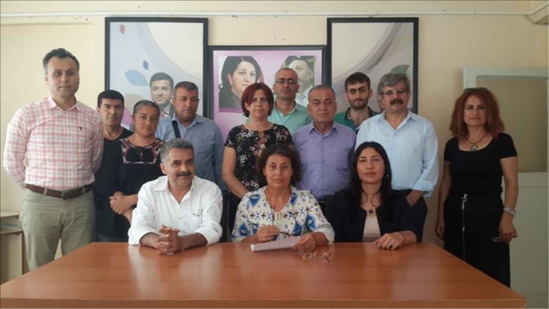 HDP´den katliama kınama ve protesto