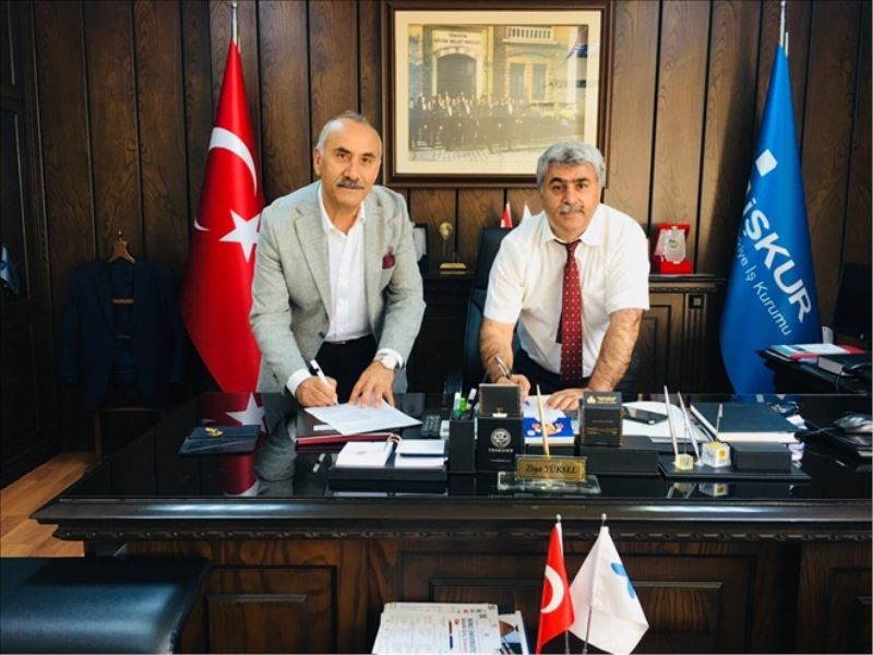 istihdama yönelik protokol imzaladılar