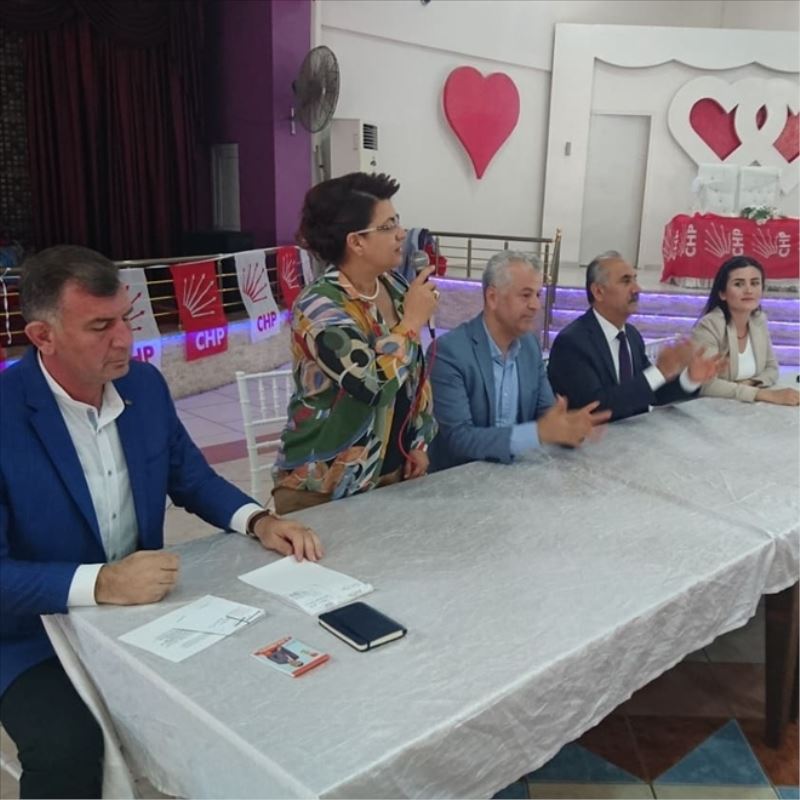Arsuz´da aday tanıtım toplantısı
