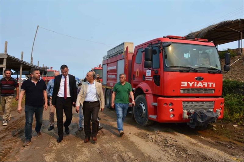 Arsuz´da orman yangını