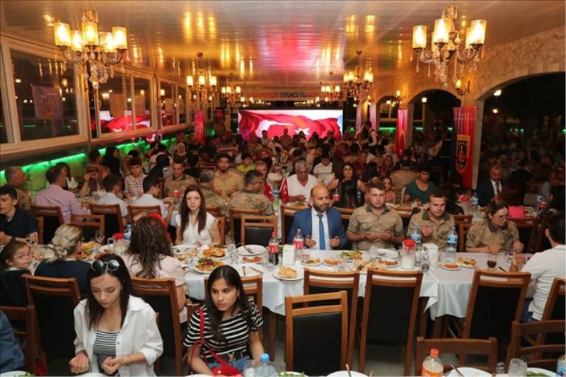 Jandarmadan şehit yakınları ve gazilere iftar