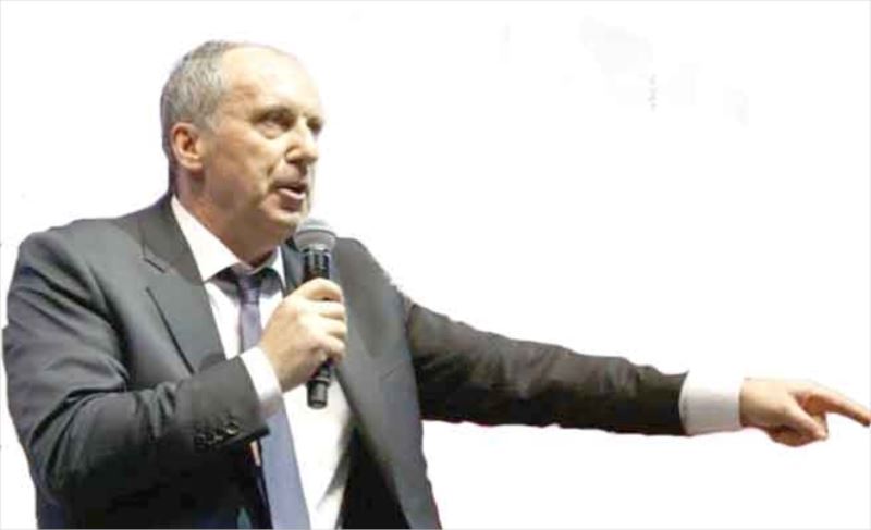  İnce, yarın Hatay´da