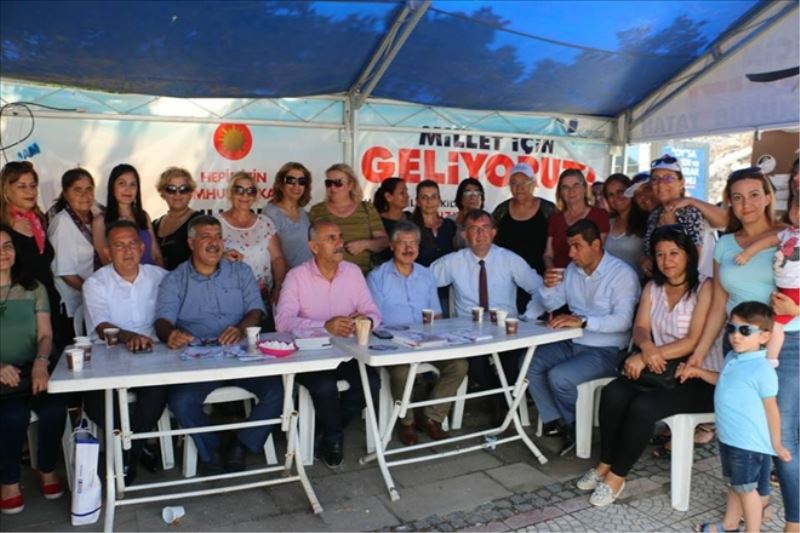 Adaylar son gün de çalıştı