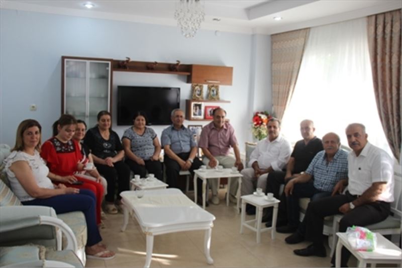 Sendikacıların ´geçmiş olsun´ ziyareti
