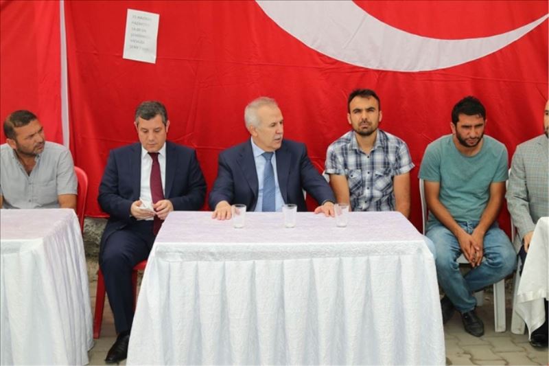 Validen taziye ziyareti