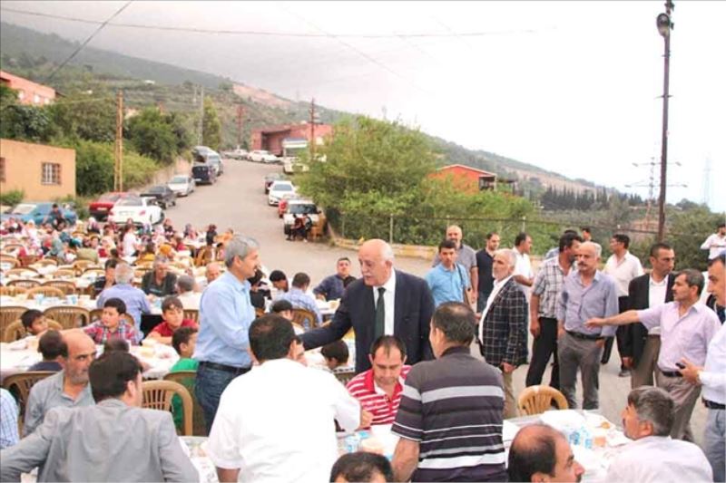 İskelede her akşam iftar