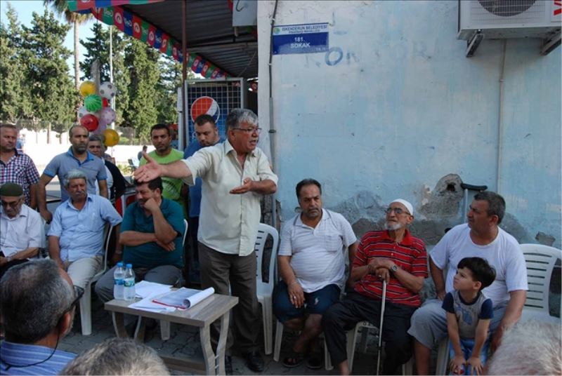 Pınarbaşı sakinleri ´tapusunu´ istedi