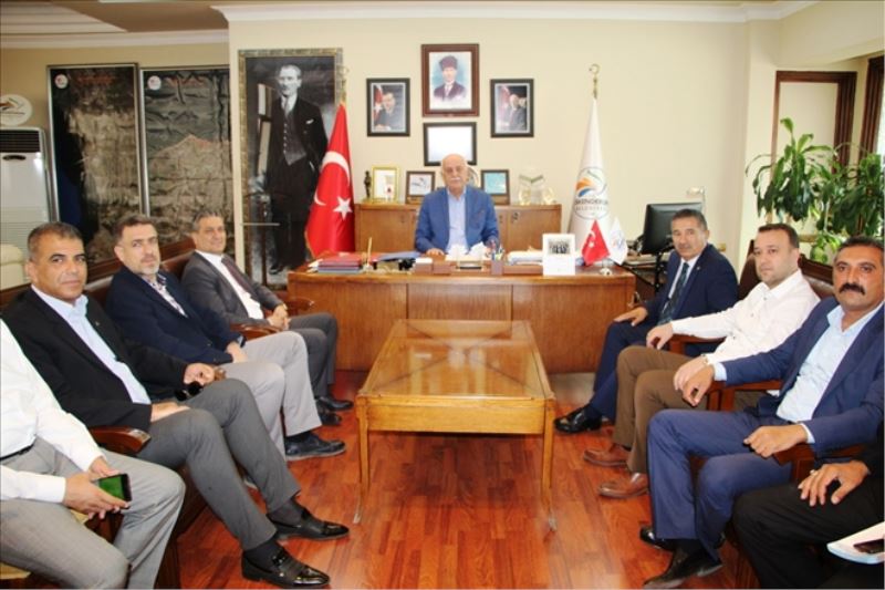 MHP adayından AKP´li belediyeye ziyaret