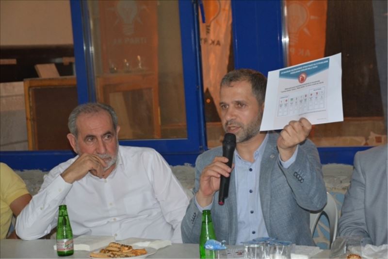 AKP´li Özel, mahallesini ziyaret etti