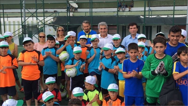 Yaz spor okuluna 1.500 çocuk gidiyor