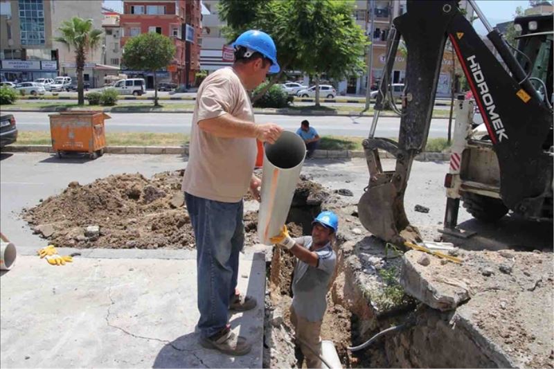 Mahalleye yeni kanalizasyon hattı