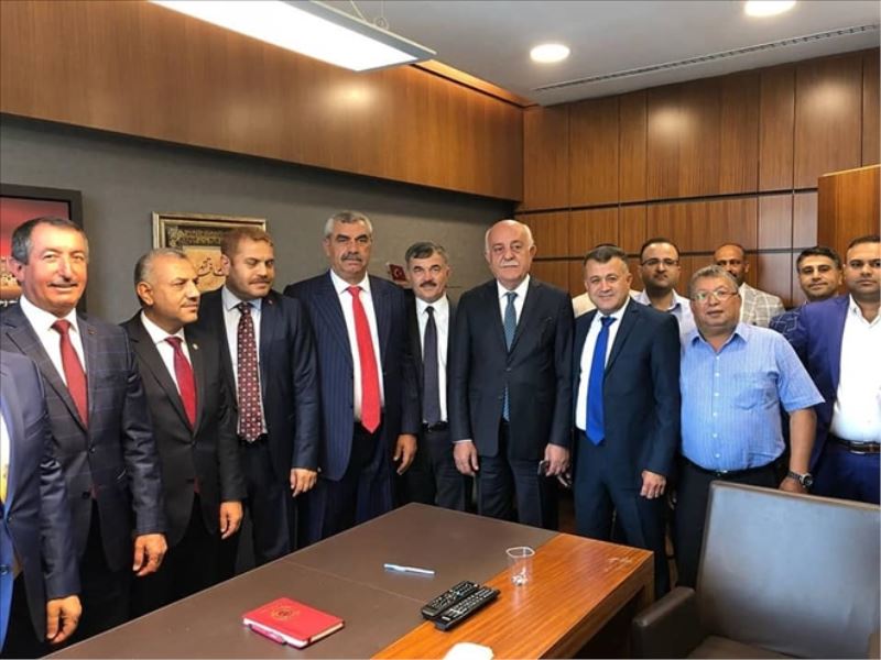 AKP heyetinden, milletvekillerine ziyaret