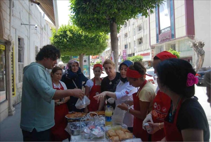 Kursiyerler yemeklerini sergiledi