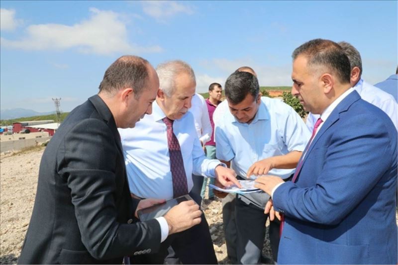 Zeytincilik OSB´sine inceleme ziyareti