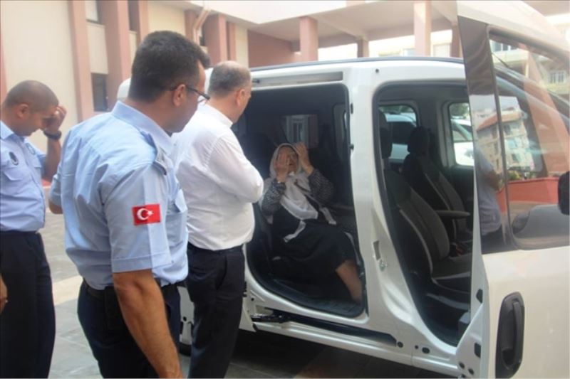 Zabıta aracı, yaşlının hizmetinde