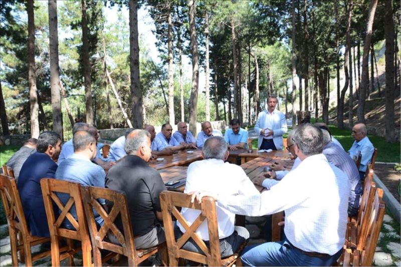 Muhtarlara ´imar barışı´ bilgilendirmesi