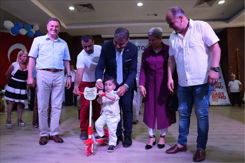 400 çocuk sünnet oldu