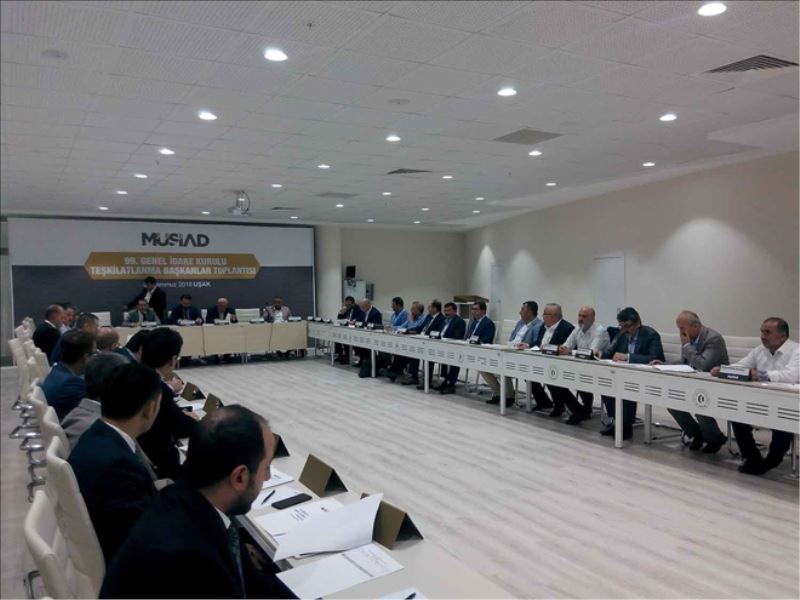 MÜSİAD´ın, Bor madeni toplantısı