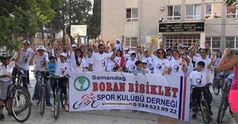 Pedaller Hatay´ın katılışı için çevrildi